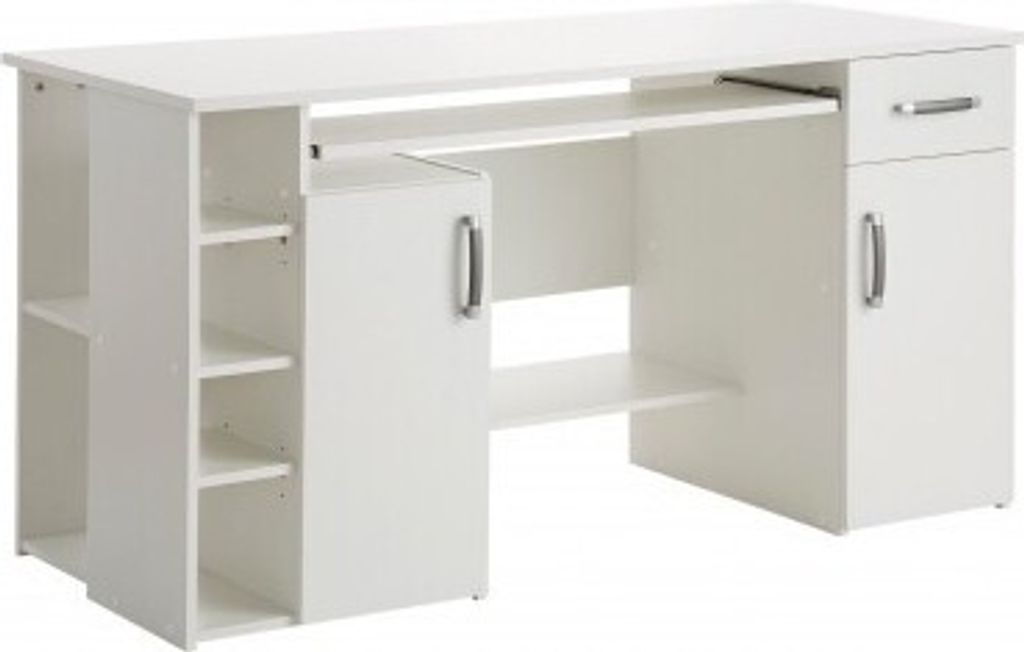 Computertisch / Schreibtisch / PC-Tisch weiß