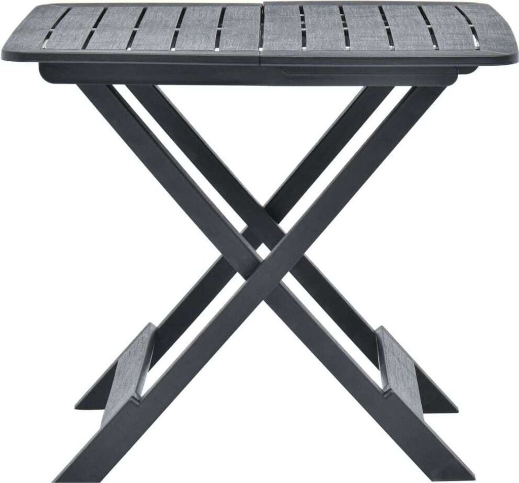vidaXL Table de jardin pliante anthracite 79x72x70 cm Image du produit 