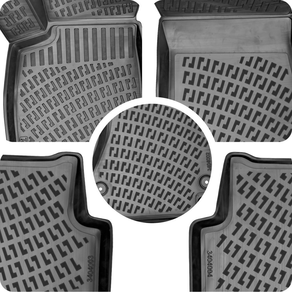 AUDI A6 C6 (2004-2011) Auto Gummimatten Autofußmatten