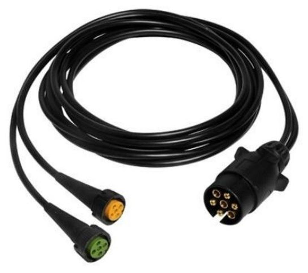 Aspöck Anhängerkabel 4,5m - 7-polig Stecker - Kabelbaum mit Produktbild 