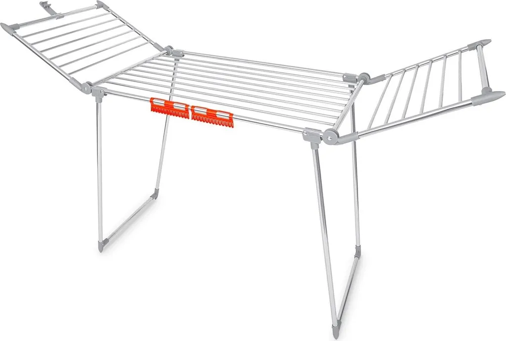 Sèche-linge inox Debora pliable 19m : optimisez l'espace de votre linge