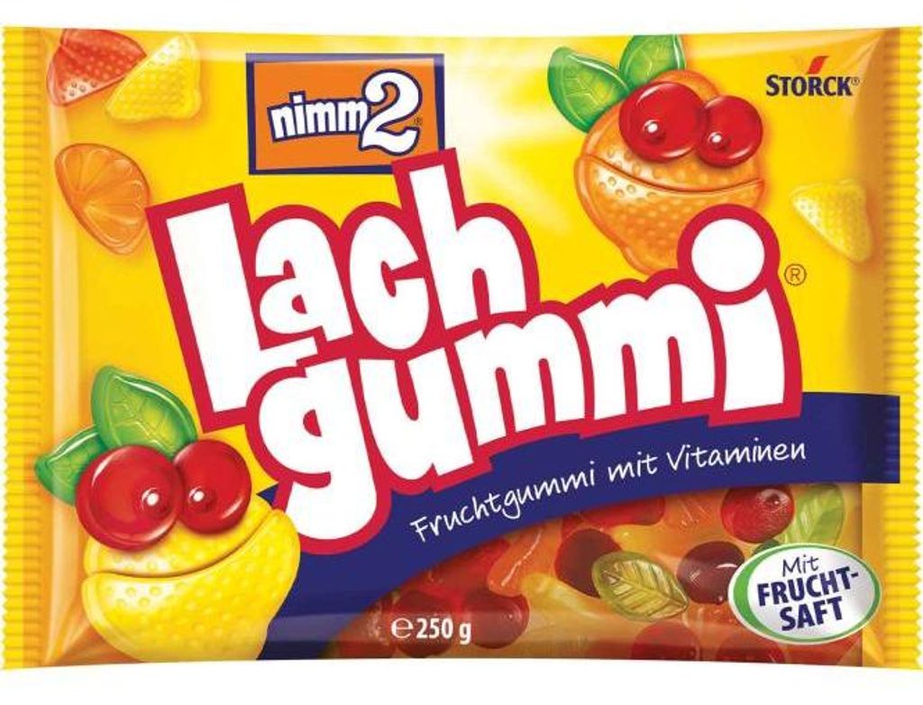 STORCK Gummibären Nimm2 Lachgummi, Gummibärchen, 250 g, Produktbild 