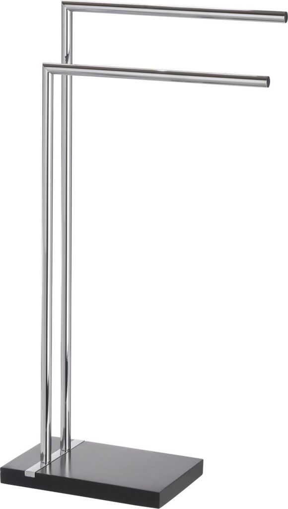 WENKO Stand Handtuch Ständer NOBLE Halter Badetuch Kleider Stangen Bad Gäste WC