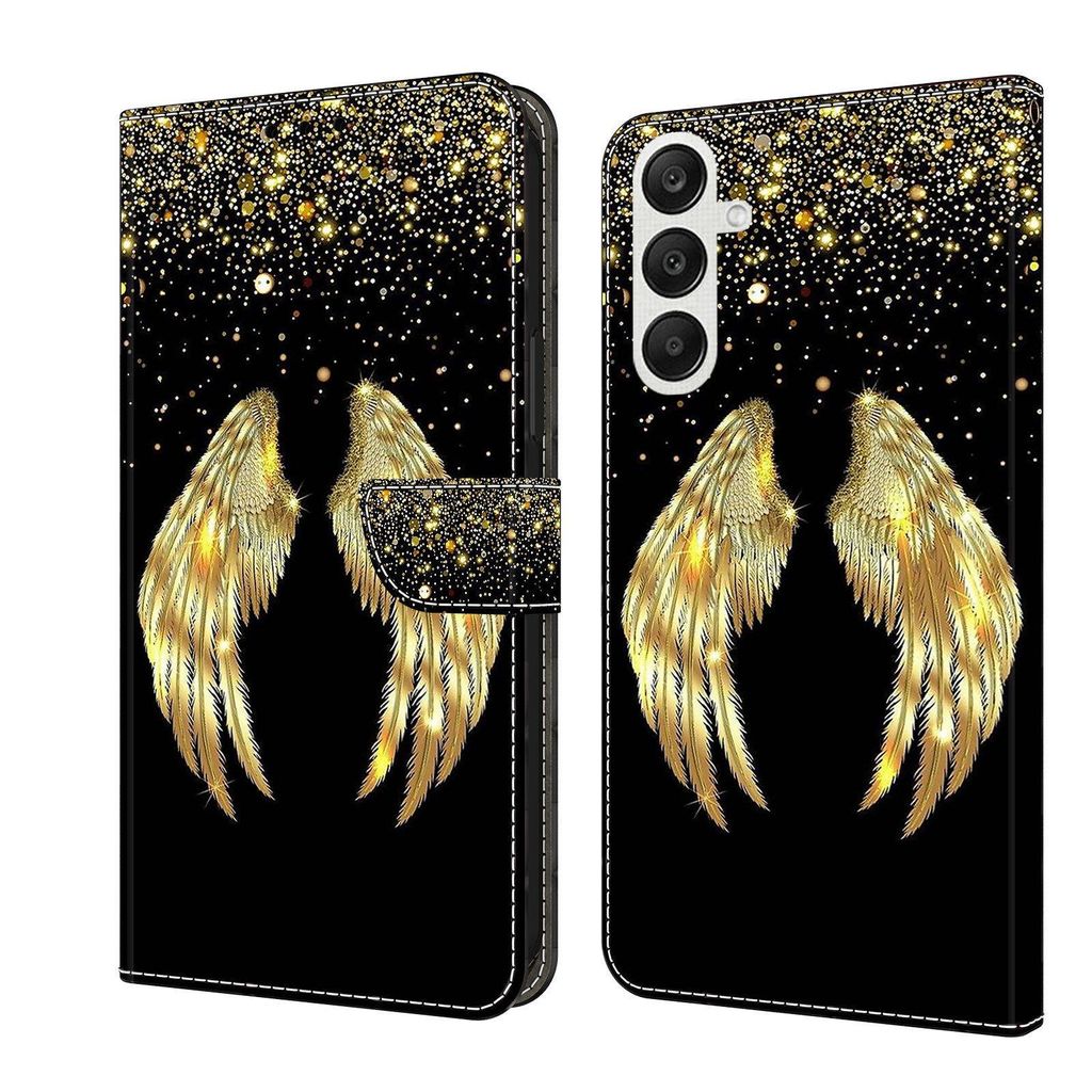 CLM-Tech Handyhülle kompatibel mit Samsung Galaxy A37 5G Hülle - Tasche aus Kunstleder - Klapphülle mit Ständer und Kartenfächern - Schutzhül...