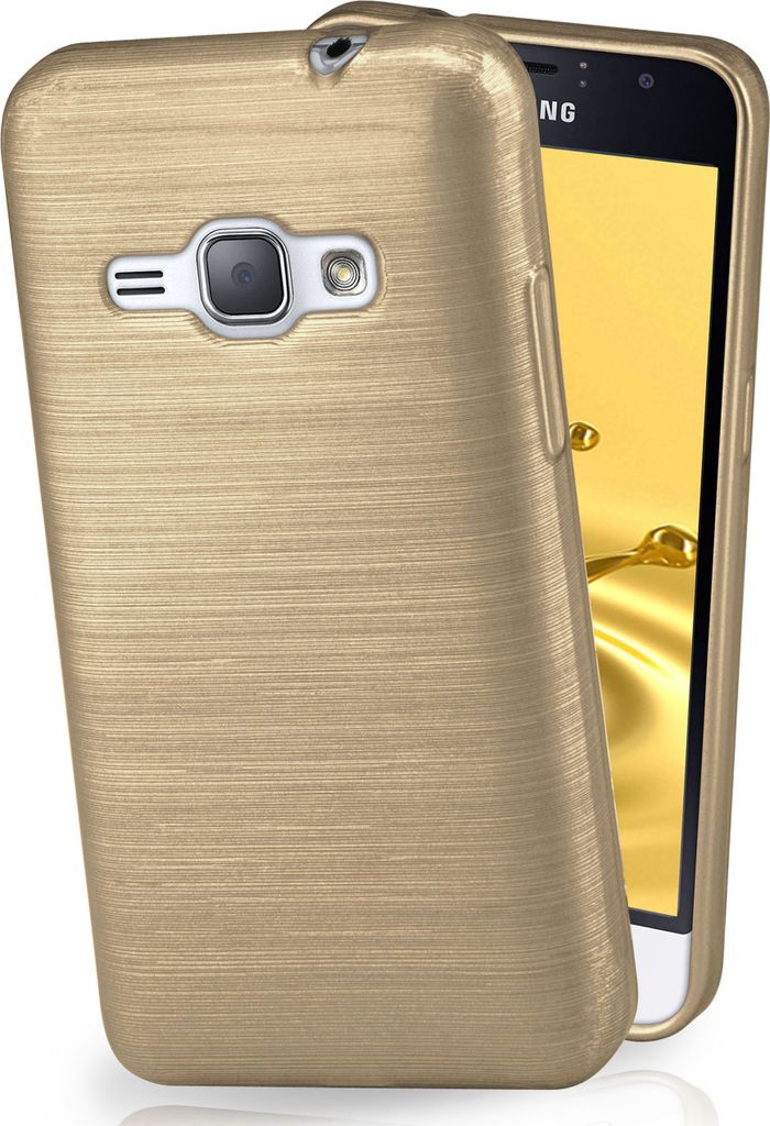 moex® Brushed Case kompatibel mit Samsung Galaxy J1 (2016) Produktbild 