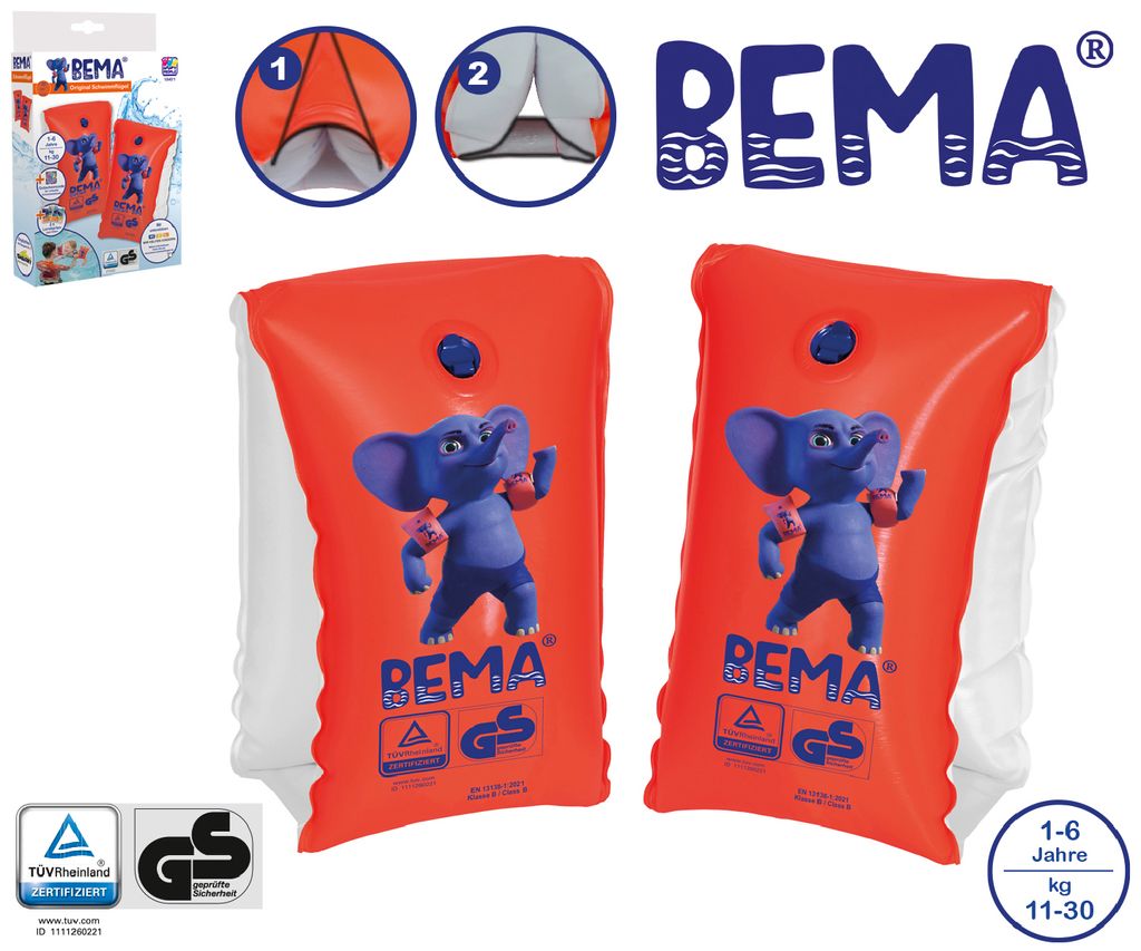 Happy People BEMA Swim Wings, 1-6Y Gr.0 Obrázok produktu 5