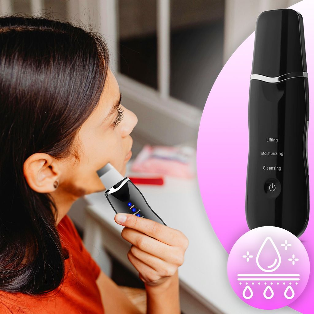 Ultraschallpeelinggerät Gesichtspeeling Skin Scrubber Produktbild 8