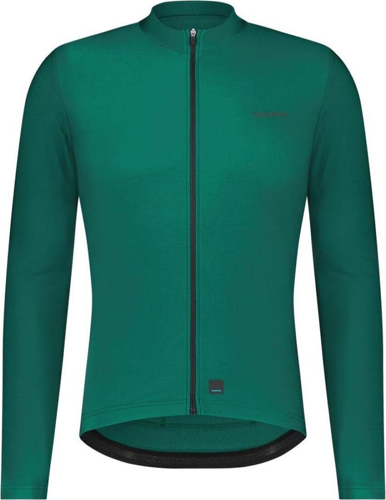 Shimano ELEMENT Long Sleeve Jersey, Mirror Green