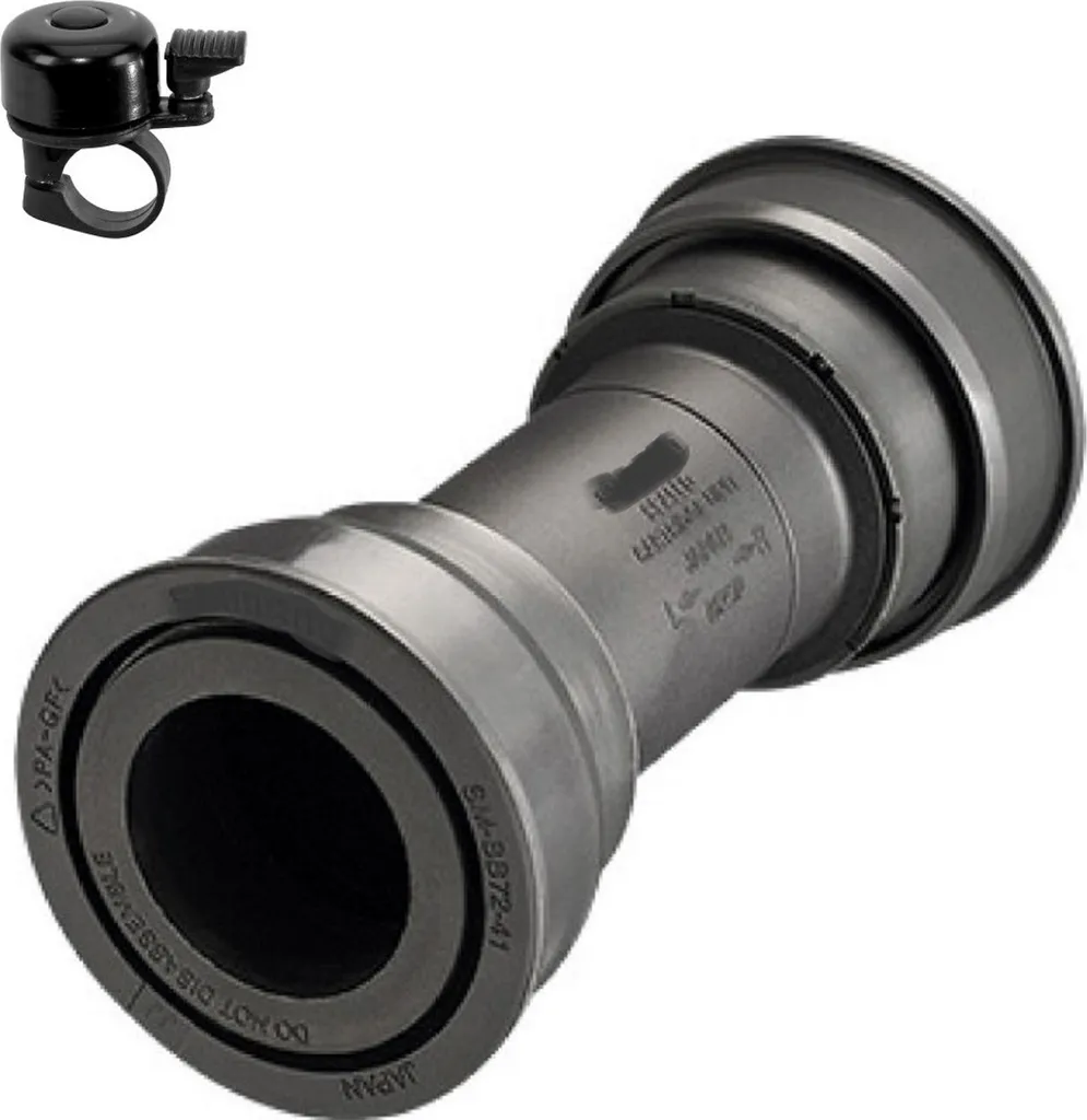 Boîtier de Pédalier Route Press-Fit Shimano SM-BB72-41B avec Sonnette