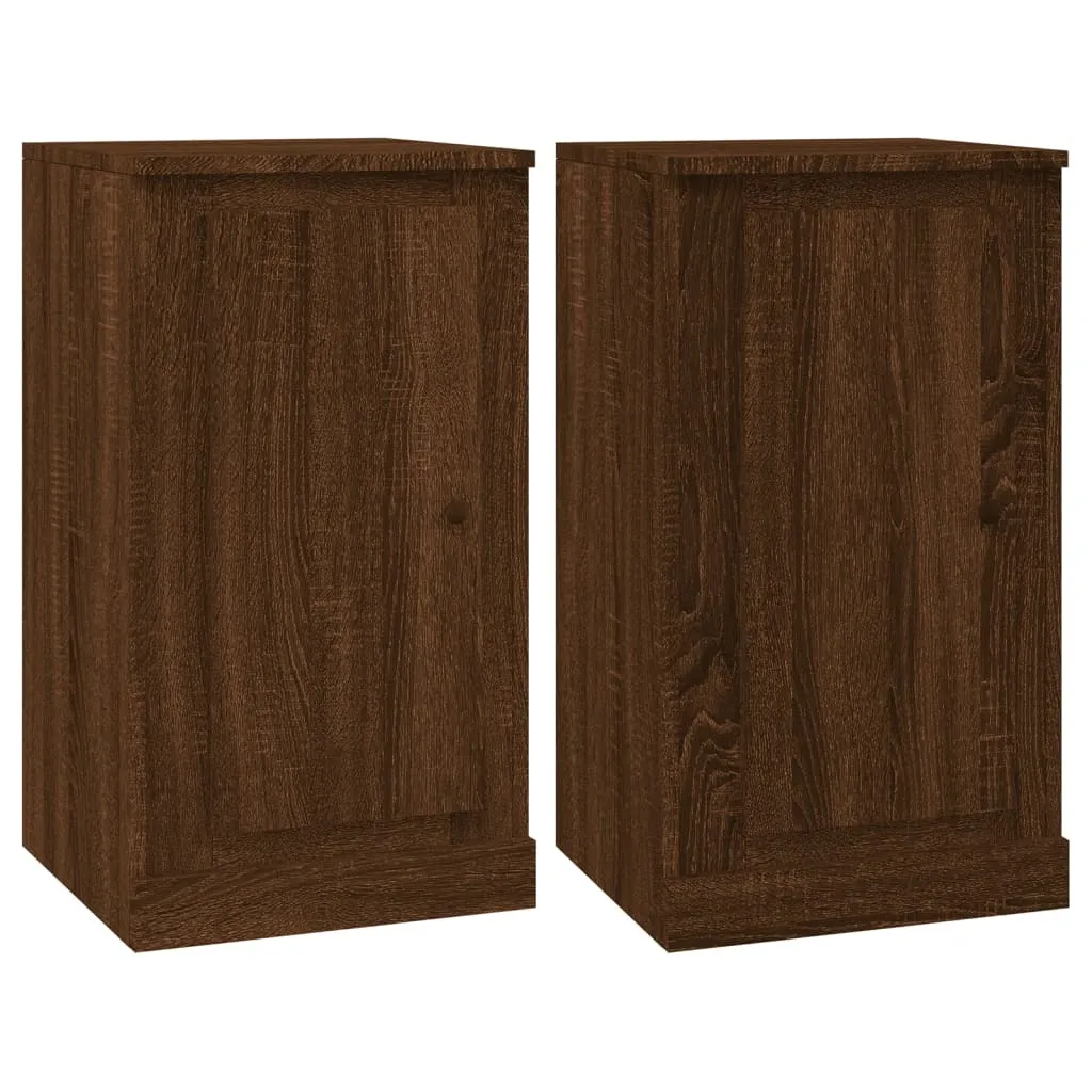 Optimisez votre Rangement avec le Duo de Buffets Compacts vidaXL