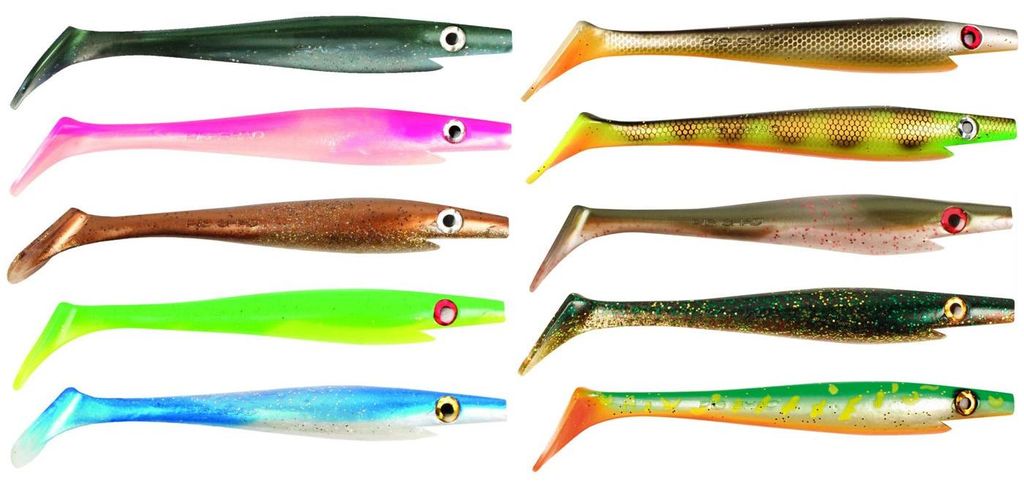 Strike Pro Pig Shad 23cm 90g - Gummifisch, Farbe:Baltic Produktbild 