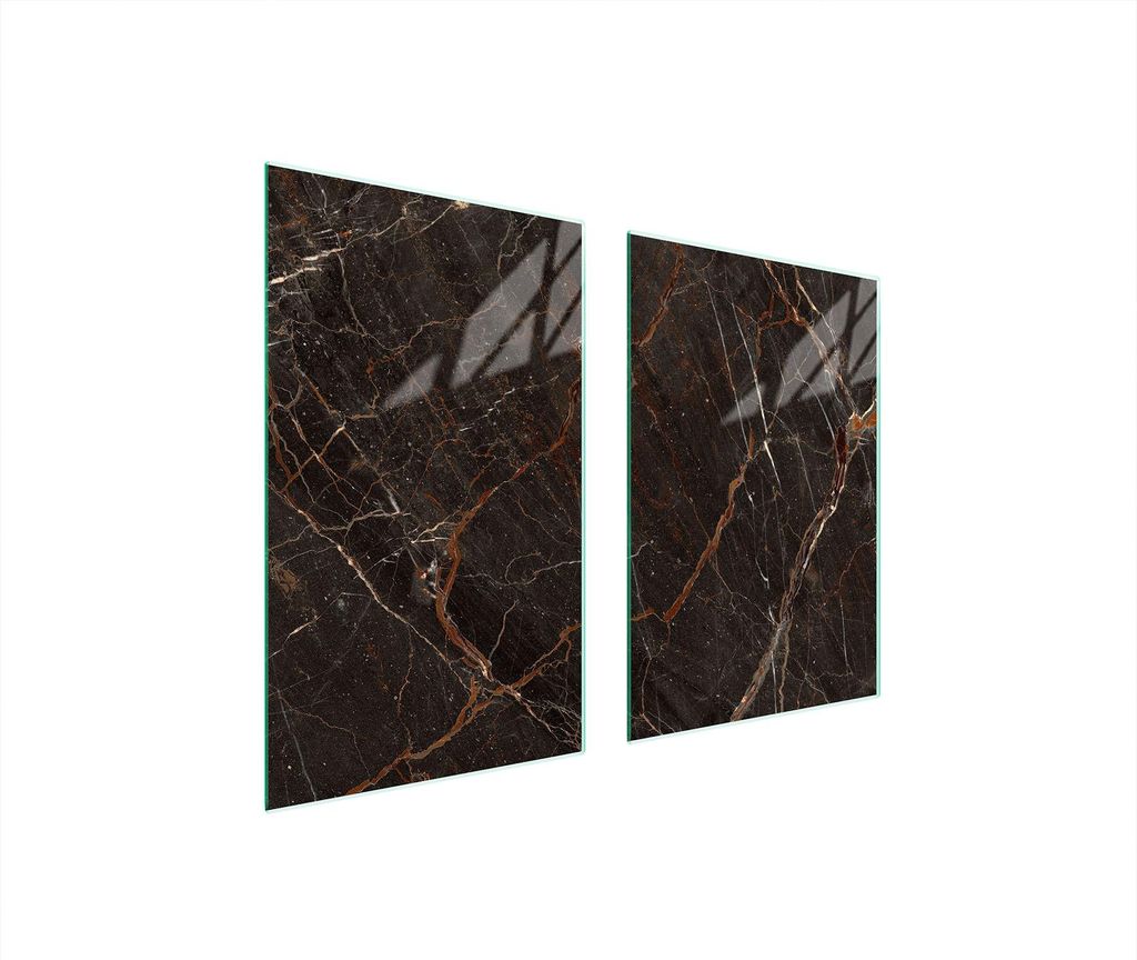 Glasschutzplatte Für Küche 65X52 Marmor