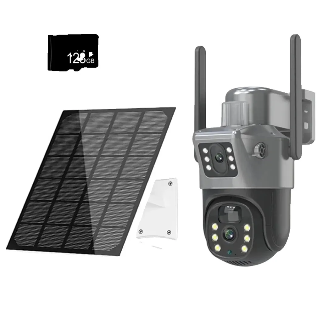 Proteggi la tua Casa Vacanze: Telecamera 4G Solare 8MP Doppia Lente