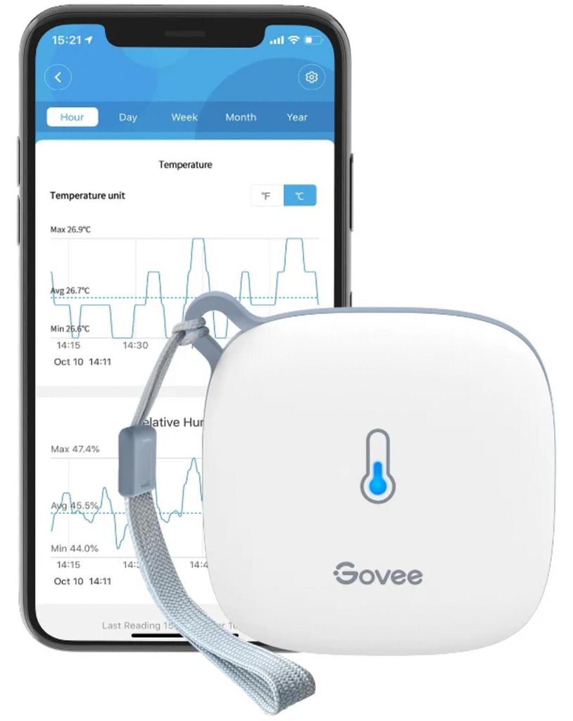 Govee H5179001 WiFi teploměr vlhkoměr pro měření vnitřního Obrázek produktu 