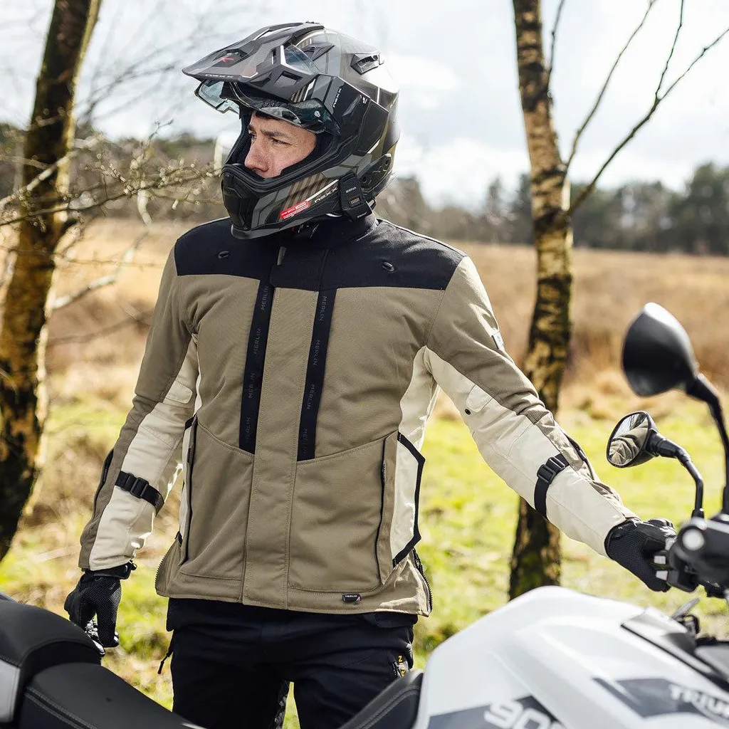 Blouson Merlin Borderlands protection D3O textile résistant vert taille M - 3