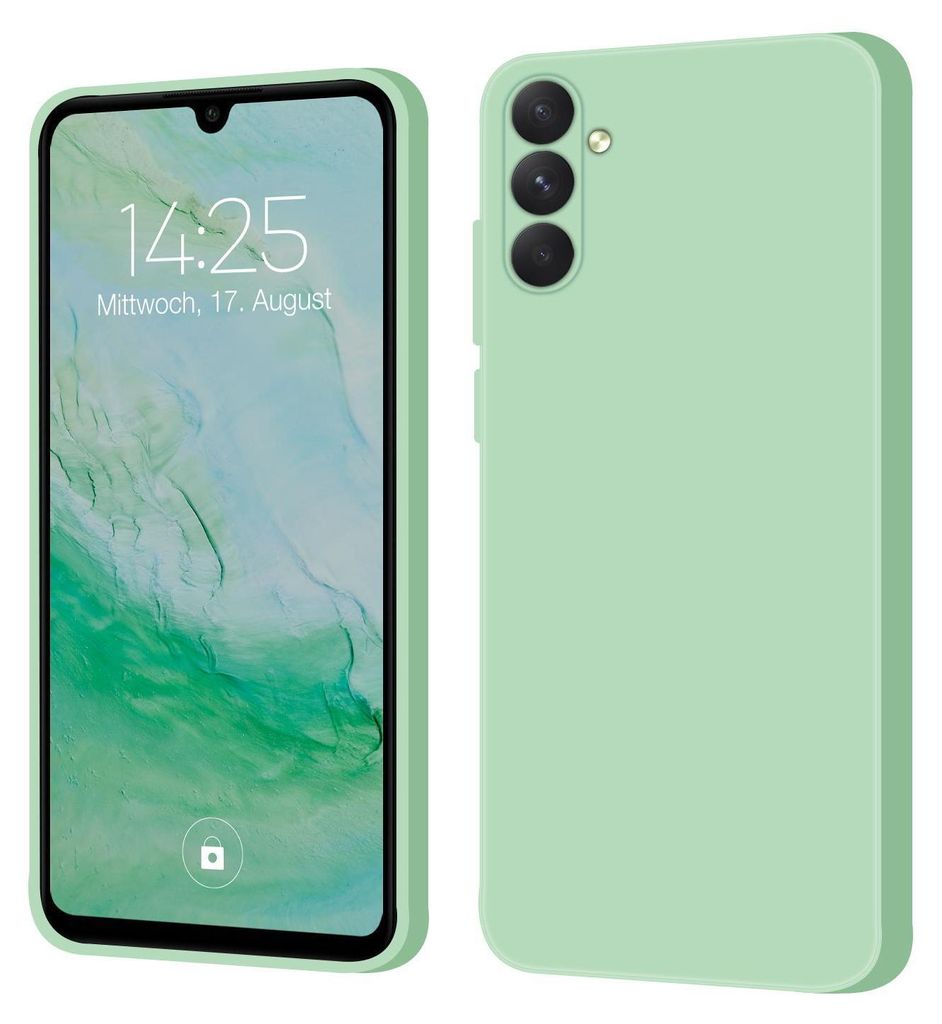 A product image showing a phone case from two angles.