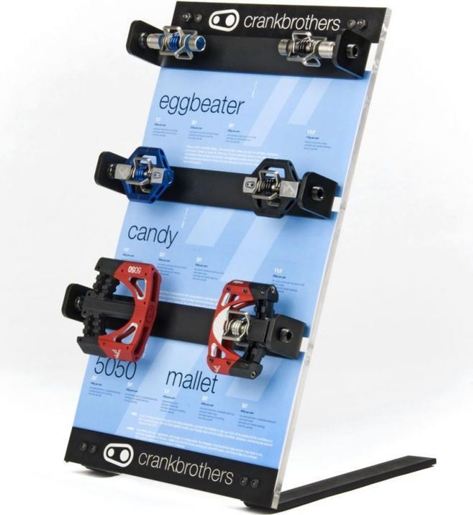 Crankbrothers Pedal Thekenaufsteller für 6 Pedale (ohne Bestückung)