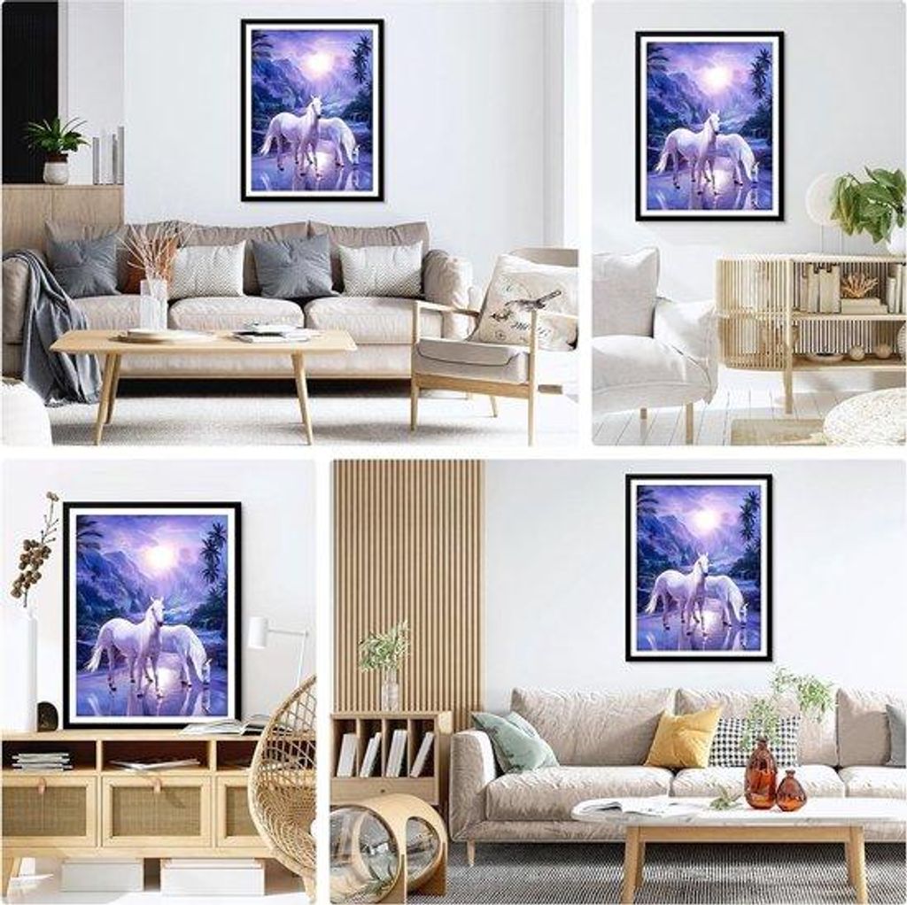 Diamant Malerei Pferd Set 30x40cm für Erwachsene und Kinder