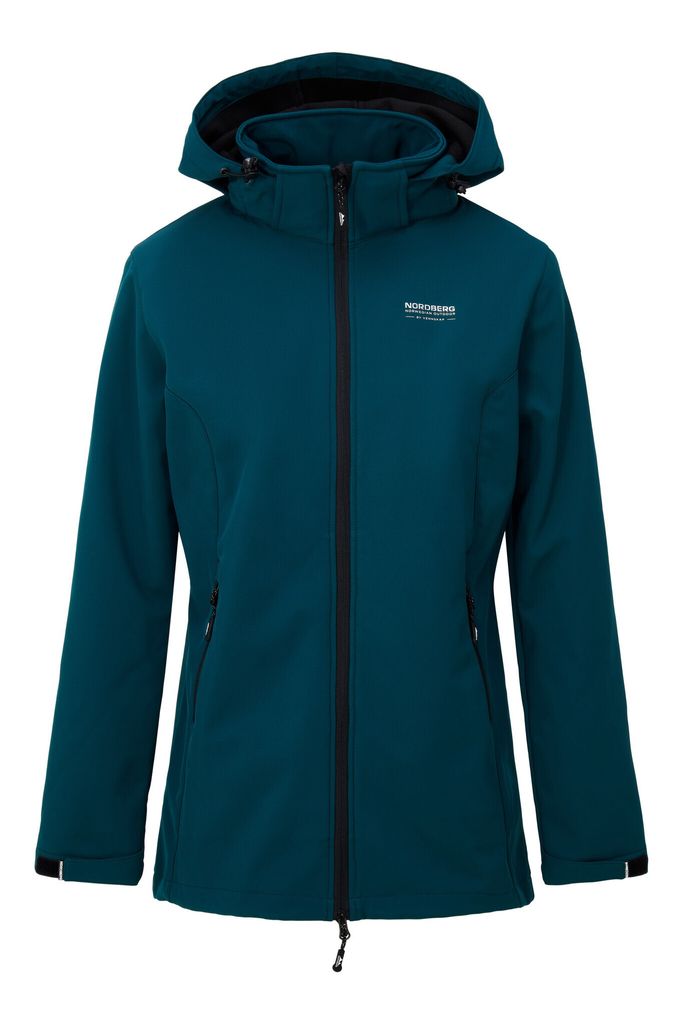 Nordberg Iris - Softshell Outdoor Sommerjacke Damen - Lagoon - Größe M