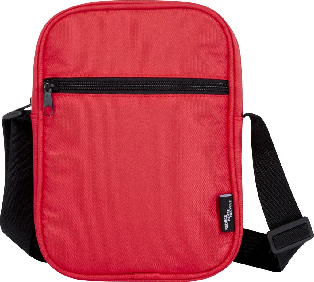 Acquista Borsa Sostenibile Byron Rossa - Tracolla Eco-Friendly 2L