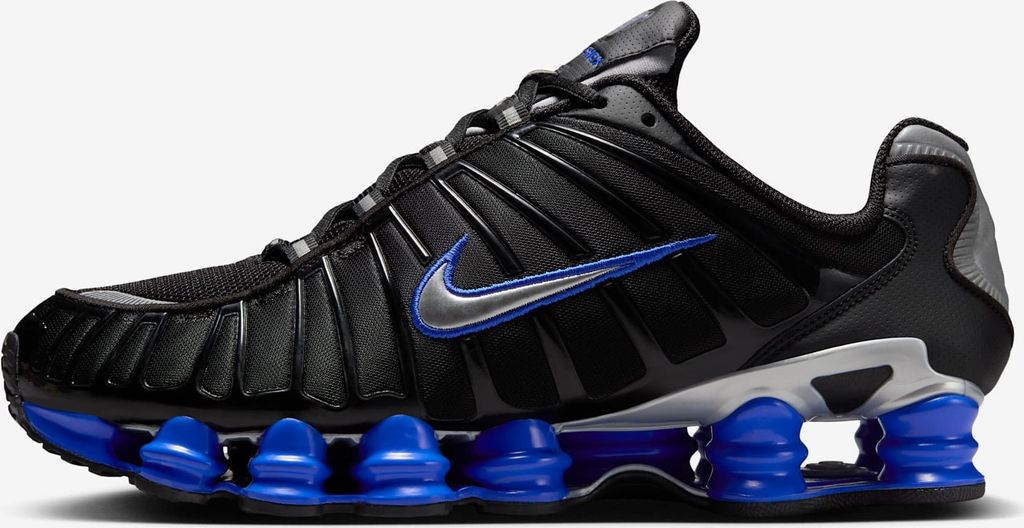 Nike Shox TL "Black Racer Blue Metallic Silver" Schwarz/Blau, Größe: 36,5