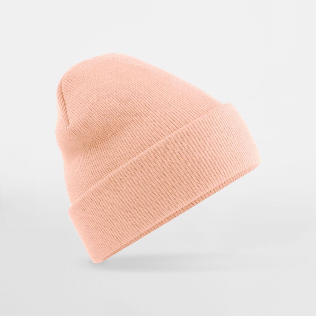 Beechfield Uni Strickmütze für Erwachsene BC3954 (Einheitsgröße) (Steingrau)