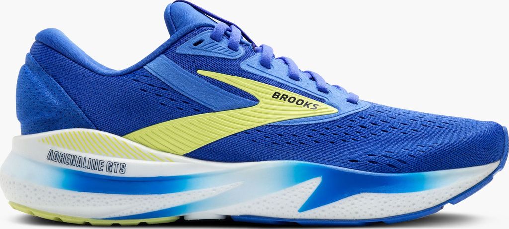 BROOKS Adrenaline GTS 24 Cobalt/Neo Yellow/Peacoat 45.5