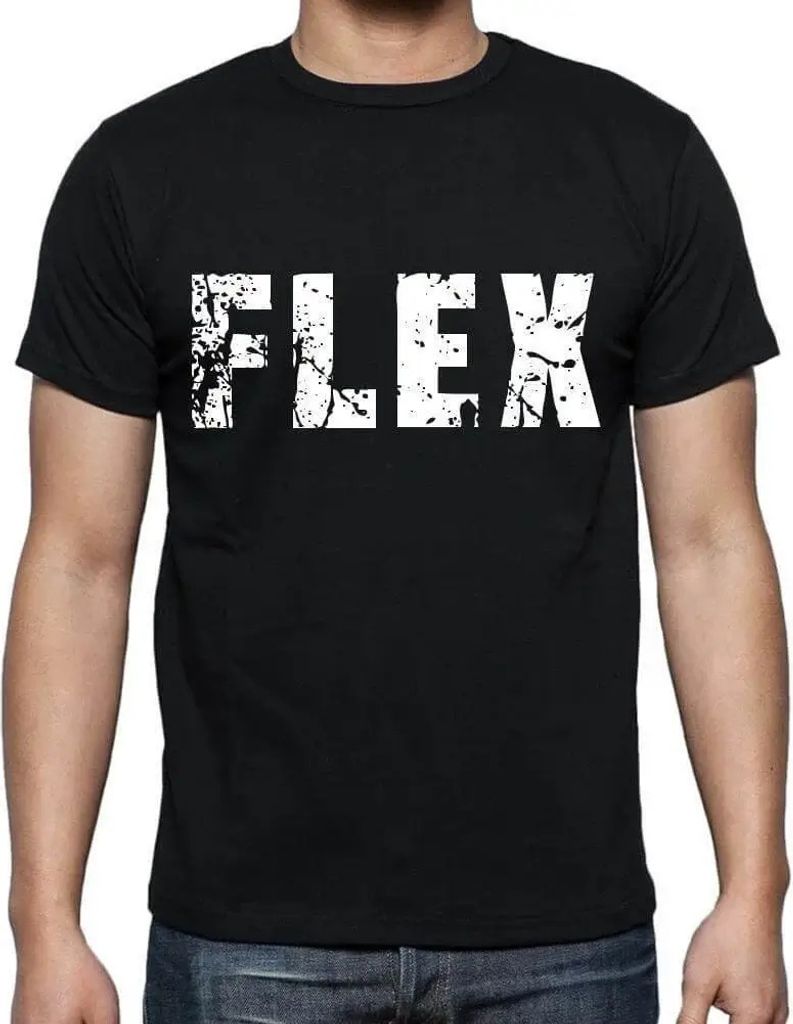 Herren Grafik T-Shirt Flex Öko-Verantwortlich Vintage Jahrgang Kurzarm Lustige Druck Geburtstag Geschenk Mann