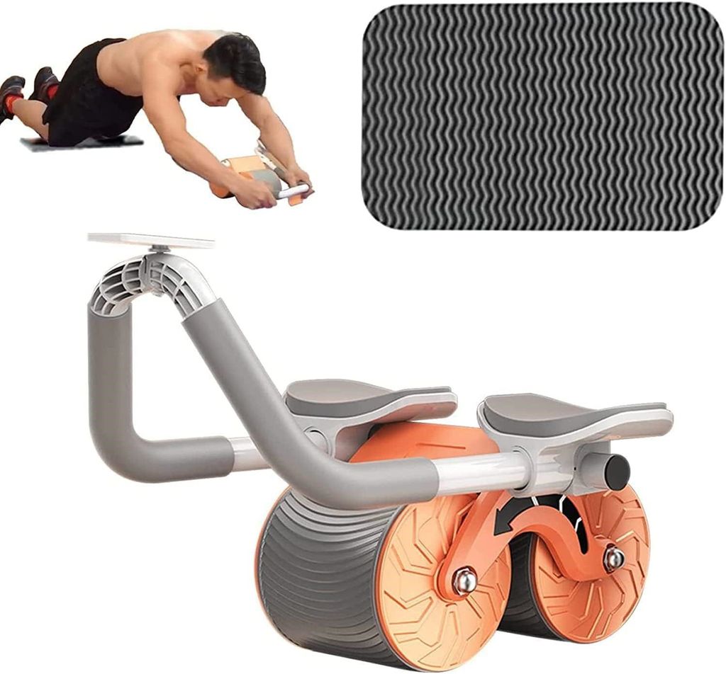 Bauchtrainer Automatisches Rebound Aabdominal Wheel,Roller Domestic Bauchtrainer
