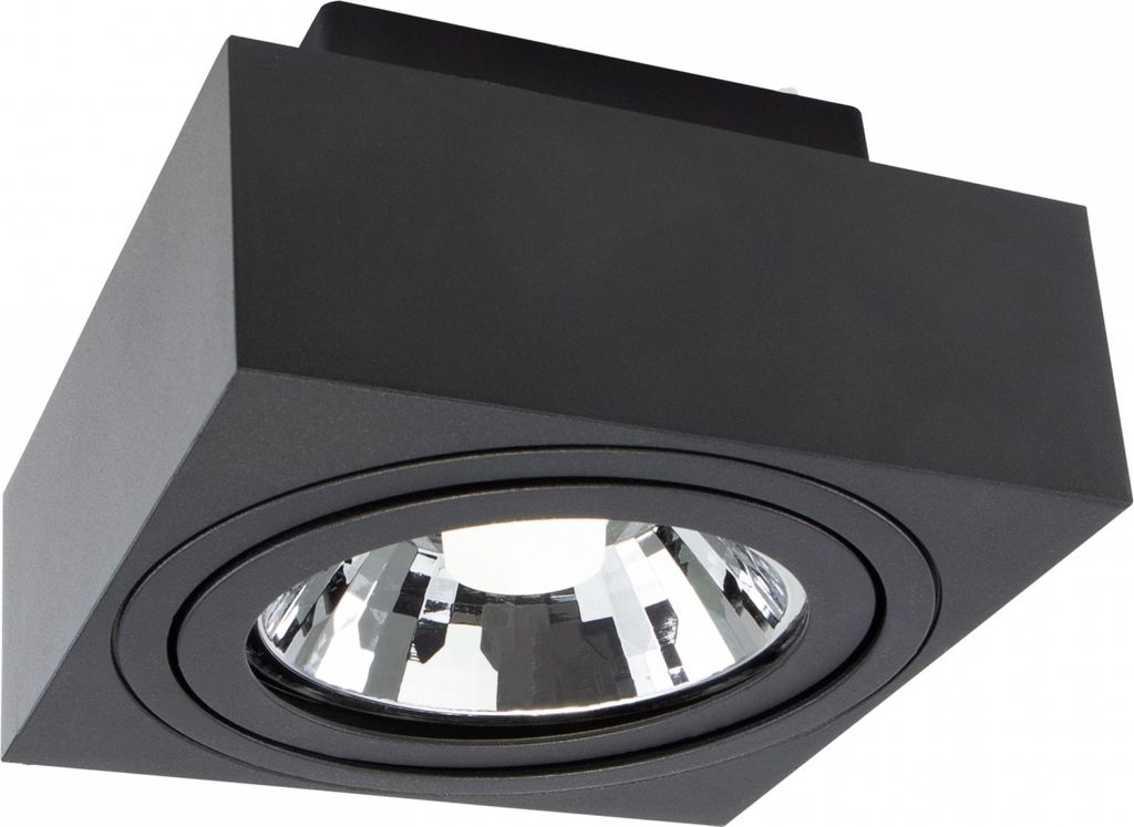 Spectrum LED Mirora GU10 AR111 schwenkbar schwarz Produktbild 
