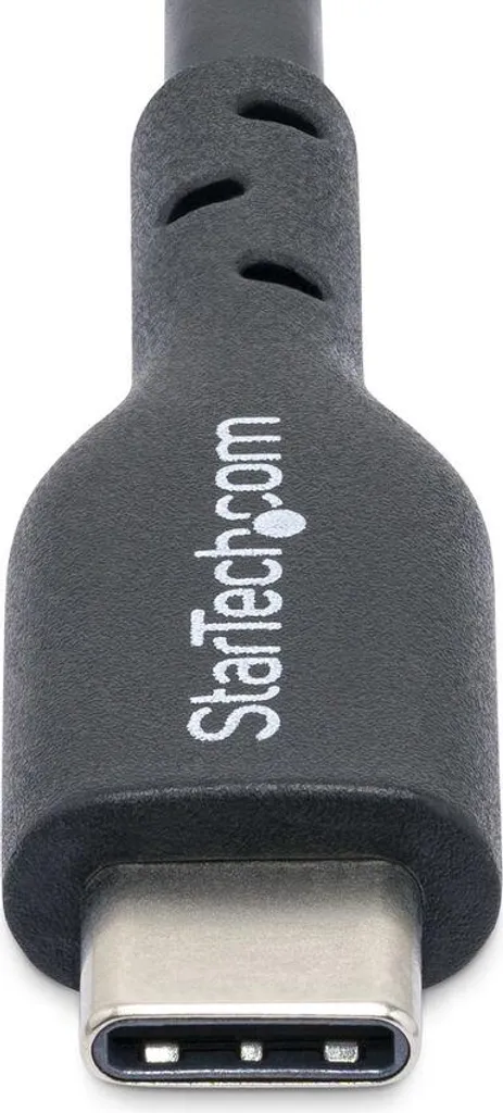 Adaptateur USB-C Noir 2 mètres USB2CC2MNC Startech - Gaine Renforcée 2m