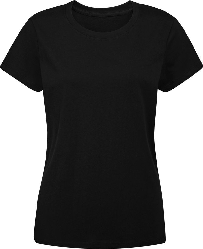 Mantis - "Essential" T-Shirt für Damen BC4783 (XS) (Schwarz)
