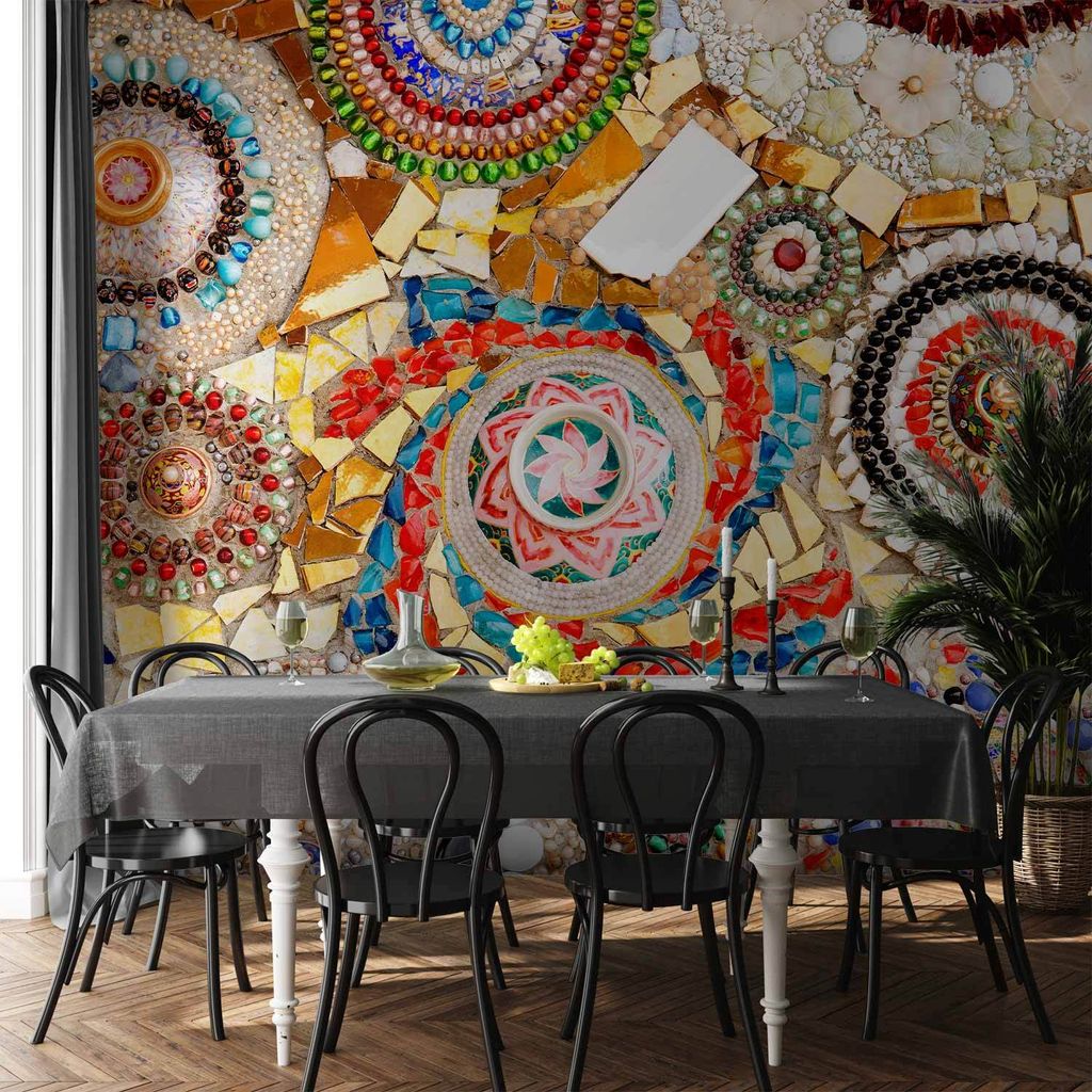 Vlies Fototapete - Moroccan Mosaic 100x70 cm Muster f-B-0027-a-a