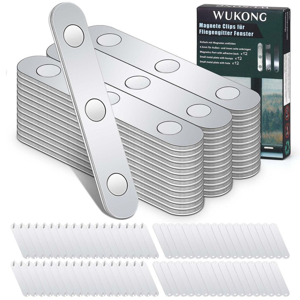 Magnetische set voor vliegenhorren, 36 stuks, sterke Productafbeelding 