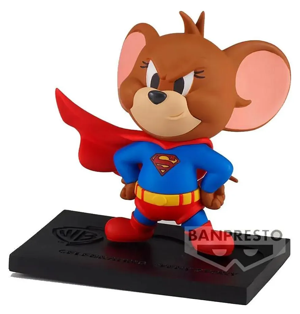 Figurine Jerry Superman Banpresto Warner Bros 100ème Anniversaire 6cm