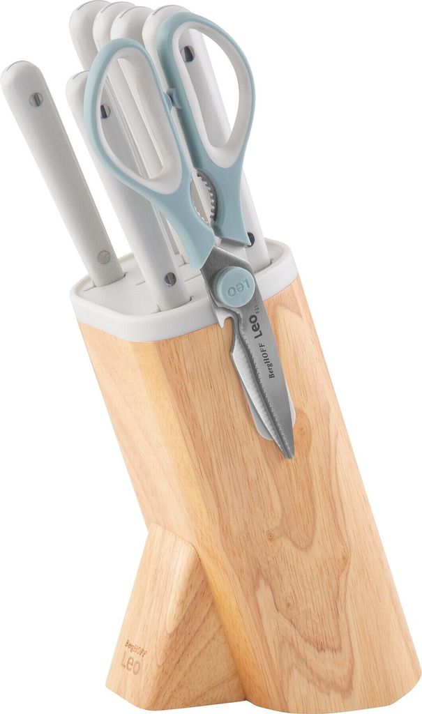 BergHOFF Leo Spirit, Messer-Block/Besteck-Set, Edelstahl, Produktbild 