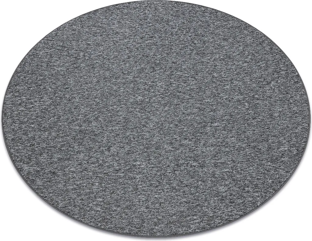 Tapis rond gris Superstar 965 de 133 cm de diamètre pour chambre et salon