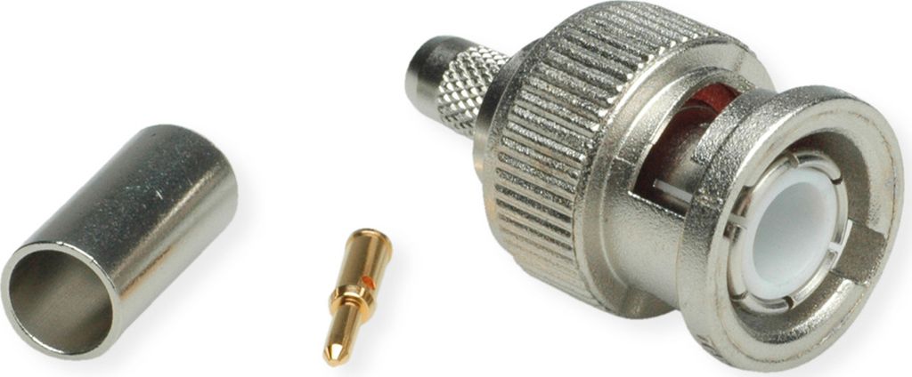 TELEGÄRTNER BNC-Crimpstecker 50 Ohm, für RG-58C/U, Standard