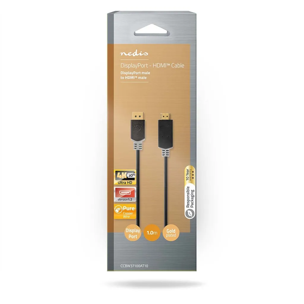 Cavo Adattatore DP-HDMI 4K | Ufficio e Smart Working | 1m - 3