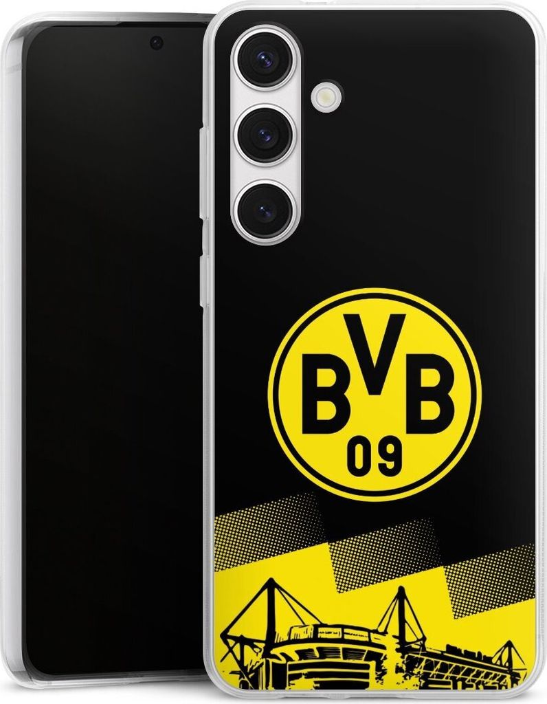 DeinDesign Handyhülle für Samsung Galaxy S24+ Silikon Hülle Case Smartphone Schutzhülle BVB Borussia Dortmund Stadion