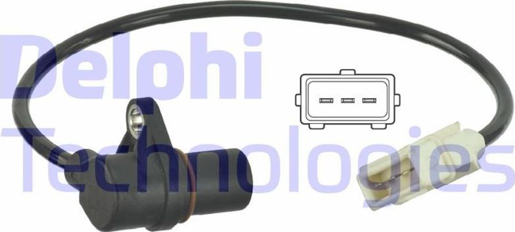 DELPHI SS11020 Impulsgeber, Kurbelwelle OE 1021187 kompatibel mit B-Max, C-Max, Ecosport, Galaxy, California T4, Corrado, Golf III, Passat 35I, Sha...