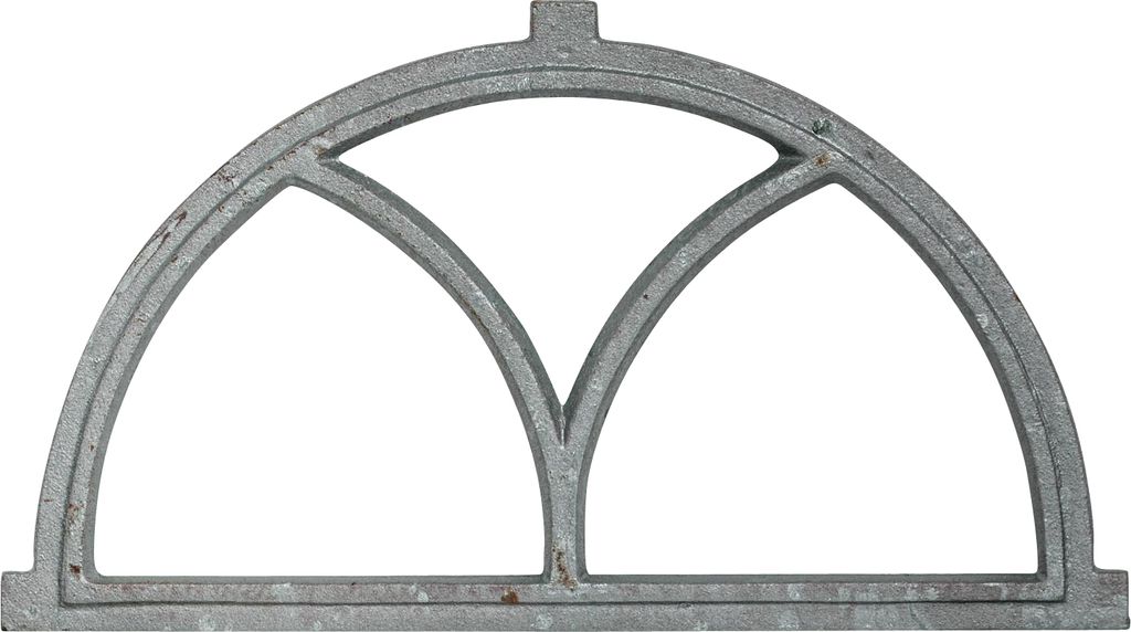 Fenster grau Stallfenster Eisenfenster Scheunenfenster Eisen 55cm Antik-Stil (f)