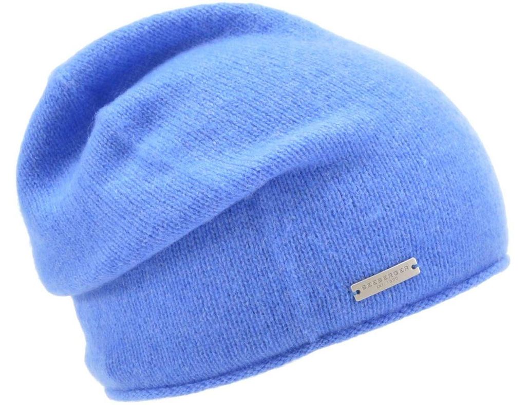 Seeberger Strickmütze-Beanie aus 100% Kaschmir mit Produktbild 