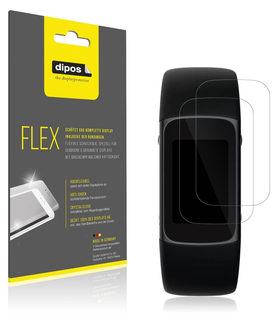 2x Schutzfolie für Fitbit Charge 6 Folie, 100% Produktbild 