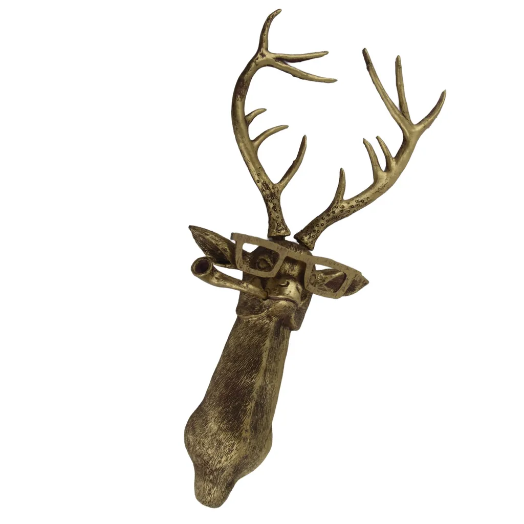 Ornement Animalier en Résine Bronzée Résistant aux UV et Intempéries 25cm