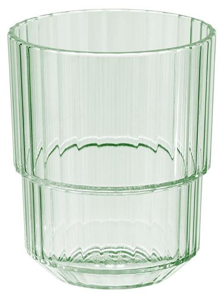 APS 10570 Trinkbecher LINEA, Tritan, 150 ml, Ø 6,5 cm, Höhe 8 cm, Germany, light green , 48 Stück