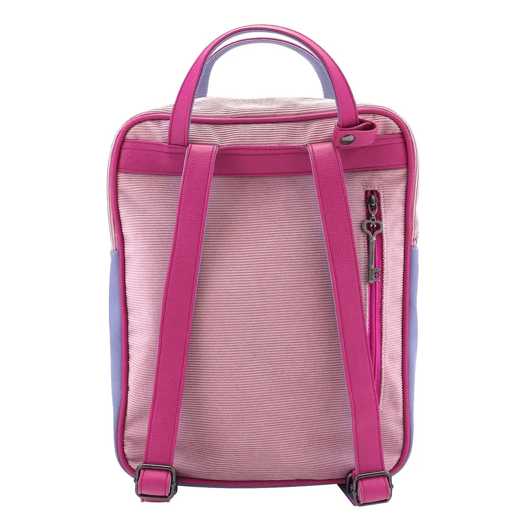 Sac à dos d'école Gorjuss Cheshire Cat rose - Usage urbain - 3