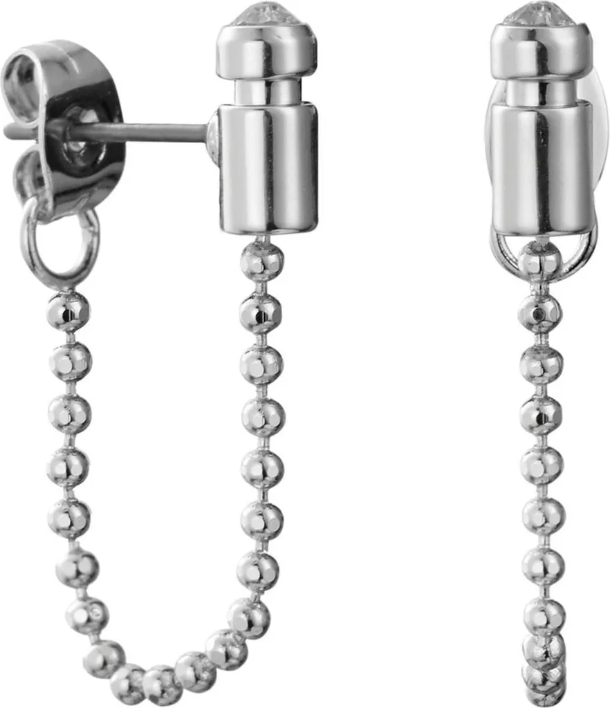 Orecchini Donna DKNY Pave In Argento Con Cristalli – Eleganti E Semplici