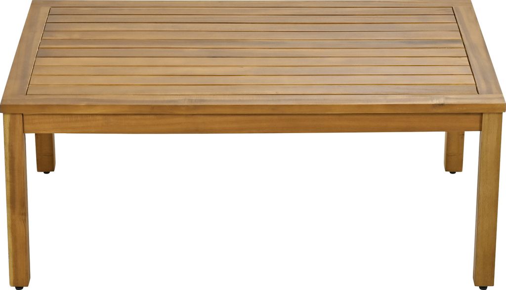 Merax 4-tlg. Gartenlounge-Set, Gartengarnitur aus Holz und Produktbild 6