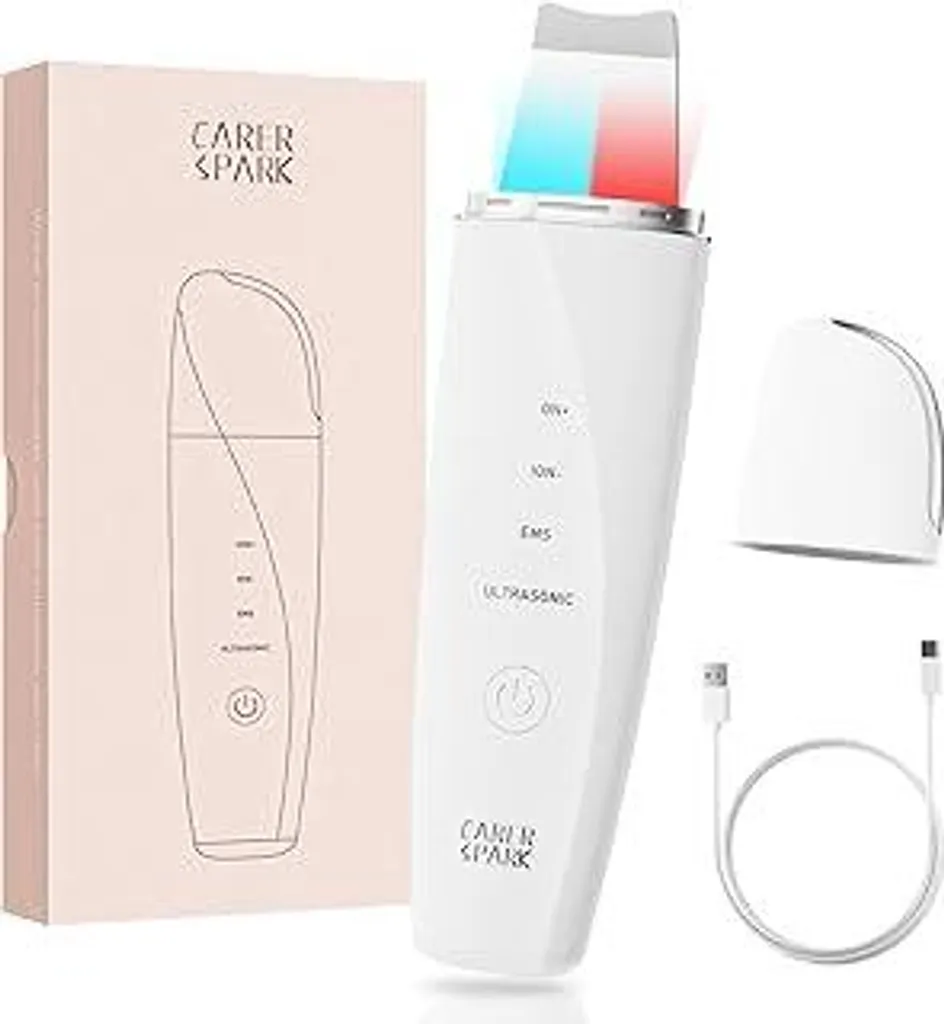 Pulizia Viso CARER SPARK: Skin Scrubber Veloce per Donne Impegnate